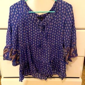 Boho Small American Eagle Top
